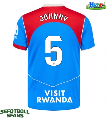 Atletico Madrid Johnny Cardoso #5 Tredje Tröja 2025-26 Kortärmad